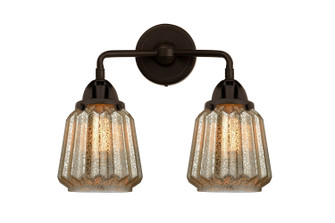 Nouveau 2 LED Bath Vanity in Oil Rubbed Bronze (405|288-2W-OB-G146-LED)