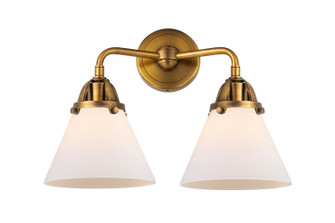 Nouveau 2 LED Bath Vanity in Brushed Brass (405|288-2W-BB-G41-LED)