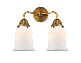 Nouveau 2 LED Bath Vanity in Brushed Brass (405|288-2W-BB-G181-LED)