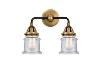Nouveau 2 LED Bath Vanity in Black Antique Brass (405|288-2W-BAB-G184S-LED)