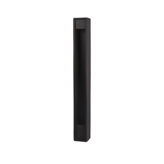 Gate LED Bollard in Black on Aluminum (34|6651-27BK)