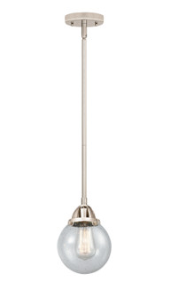 Nouveau 2 One Light Mini Pendant in Polished Nickel (405|288-1S-PN-G204-6)