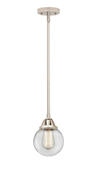 Nouveau 2 One Light Mini Pendant in Polished Nickel (405|288-1S-PN-G202-6)