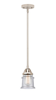 Nouveau 2 LED Mini Pendant in Polished Nickel (405|288-1S-PN-G184S-LED)