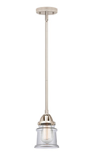 Nouveau 2 LED Mini Pendant in Polished Nickel (405|288-1S-PN-G182S-LED)