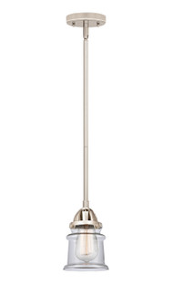 Nouveau 2 One Light Mini Pendant in Polished Nickel (405|288-1S-PN-G182S)