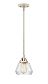Nouveau 2 One Light Mini Pendant in Polished Nickel (405|288-1S-PN-G172)
