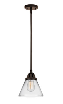 Nouveau 2 LED Mini Pendant in Oil Rubbed Bronze (405|288-1S-OB-G42-LED)