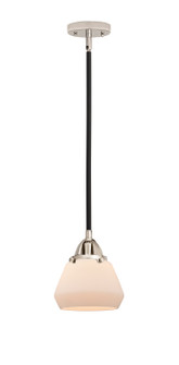 Nouveau 2 LED Mini Pendant in Black Polished Nickel (405|288-1S-BPN-G171-LED)