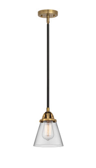 Nouveau 2 LED Mini Pendant in Black Antique Brass (405|288-1S-BAB-G62-LED)