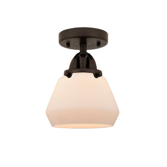 Nouveau 2 One Light Semi-Flush Mount in Oil Rubbed Bronze (405|288-1C-OB-G171)