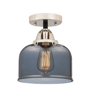 Nouveau 2 LED Semi-Flush Mount in Black Polished Nickel (405|288-1C-BPN-G73-LED)