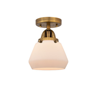 Nouveau 2 LED Semi-Flush Mount in Brushed Brass (405|288-1C-BB-G171-LED)