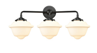 Nouveau Three Light Bath Vanity in Oil Rubbed Bronze (405|284-3W-OB-G531)