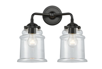 Nouveau Two Light Bath Vanity in Oil Rubbed Bronze (405|284-2W-OB-G182)