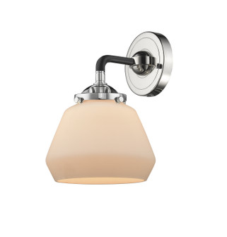 Nouveau One Light Wall Sconce in Black Polished Nickel (405|284-1W-BPN-G171)
