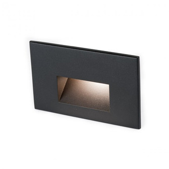 4011 LED Step and Wall Light in Black on Aluminum (34|4011-30BK)