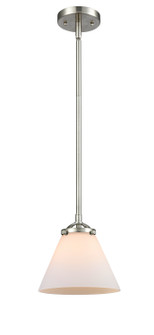 Nouveau One Light Mini Pendant in Brushed Satin Nickel (405|284-1S-SN-G41)