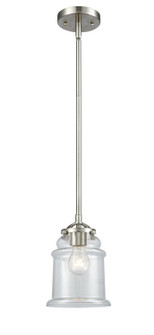 Nouveau LED Mini Pendant in Brushed Satin Nickel (405|284-1S-SN-G182-LED)