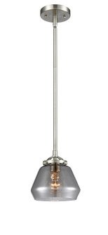 Nouveau One Light Mini Pendant in Brushed Satin Nickel (405|284-1S-SN-G173)
