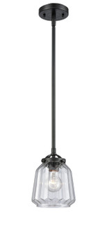 Nouveau LED Mini Pendant in Oil Rubbed Bronze (405|284-1S-OB-G142-LED)