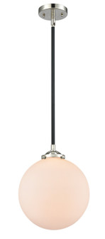 Nouveau LED Mini Pendant in Black Polished Nickel (405|284-1S-BPN-G201-10-LED)
