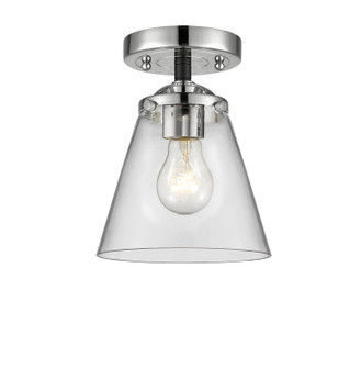 Nouveau LED Semi-Flush Mount in Black Polished Nickel (405|284-1C-BPN-G62-LED)