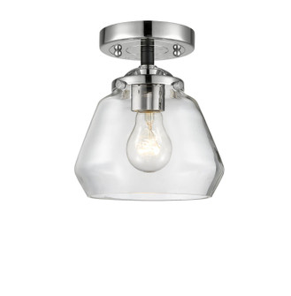 Nouveau LED Semi-Flush Mount in Black Polished Nickel (405|284-1C-BPN-G172-LED)