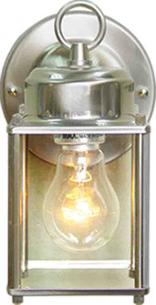 Outdoor Brushed Nickel One Light Wall Mount in Brushed Nickel (223|V9270-33)