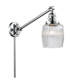 Franklin Restoration One Light Swing Arm Lamp in Polished Chrome (405|237-PC-G302)