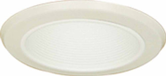 Recessed 6 1/2” outside diameter Recessed Air Tight Cone Baffle White Trim. in White (223|V8508-6)