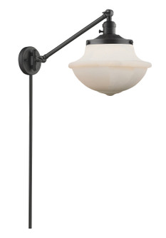 Franklin Restoration One Light Swing Arm Lamp in Oil Rubbed Bronze (405|237-OB-G541)