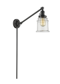 Franklin Restoration One Light Swing Arm Lamp in Oil Rubbed Bronze (405|237-OB-G182)