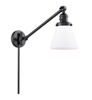 Franklin Restoration LED Swing Arm Lamp in Matte Black (405|237-BK-G61-LED)