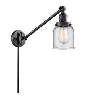Franklin Restoration LED Swing Arm Lamp in Matte Black (405|237-BK-G52-LED)