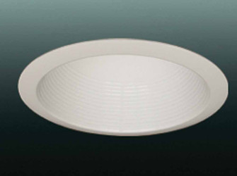 Recessed 8” outside diameter Recessed Air Tight Metal Baffle Trim. in White (223|V8007-6)