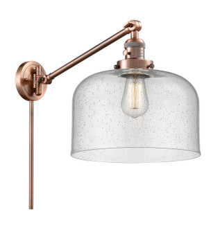 Franklin Restoration One Light Swing Arm Lamp in Antique Copper (405|237-AC-G74-L)