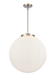 Franklin Restoration Three Light Pendant in Brushed Satin Nickel (405|221-3S-SN-G201-18)