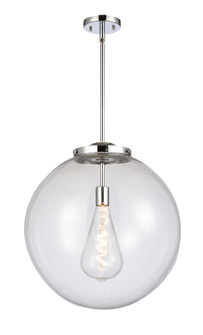 Franklin Restoration One Light Pendant in Polished Chrome (405|221-1S-PC-G202-18)
