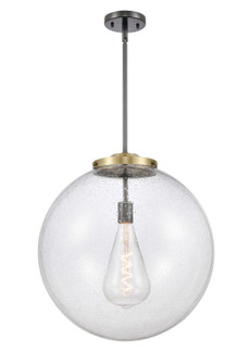 Essex LED Pendant in Black Antique Brass (405|221-1S-BAB-G204-18-LED)