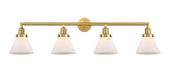 Franklin Restoration Four Light Bath Vanity in Satin Gold (405|215-SG-G41)