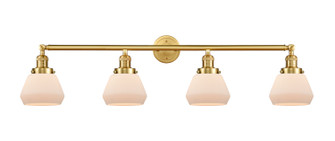 Franklin Restoration Four Light Bath Vanity in Satin Gold (405|215-SG-G171)