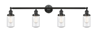 Franklin Restoration Four Light Bath Vanity in Oil Rubbed Bronze (405|215-OB-G314)