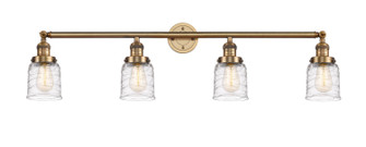 Franklin Restoration Four Light Bath Vanity in Brushed Brass (405|215-BB-G513)