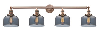 Franklin Restoration Four Light Bath Vanity in Antique Copper (405|215-AC-G73)