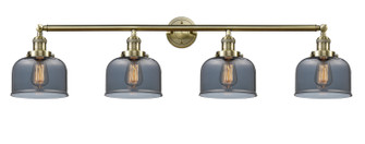 Franklin Restoration Four Light Bath Vanity in Antique Brass (405|215-AB-G73)