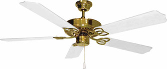 Ceiling Fan 52`` 5-Blade Ceiling in Polish Brass (223|V5954-2)