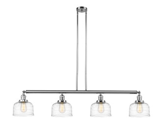 Franklin Restoration Four Light Island Pendant in Polished Chrome (405|214-PC-G713)