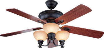 Rainier Three Light Ceiling fan in Foundry Bronze (223|V4155-65)