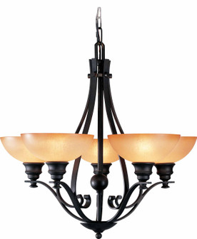 Rainier Three Light Chandelier in Foundry Bronze (223|V4125-65)